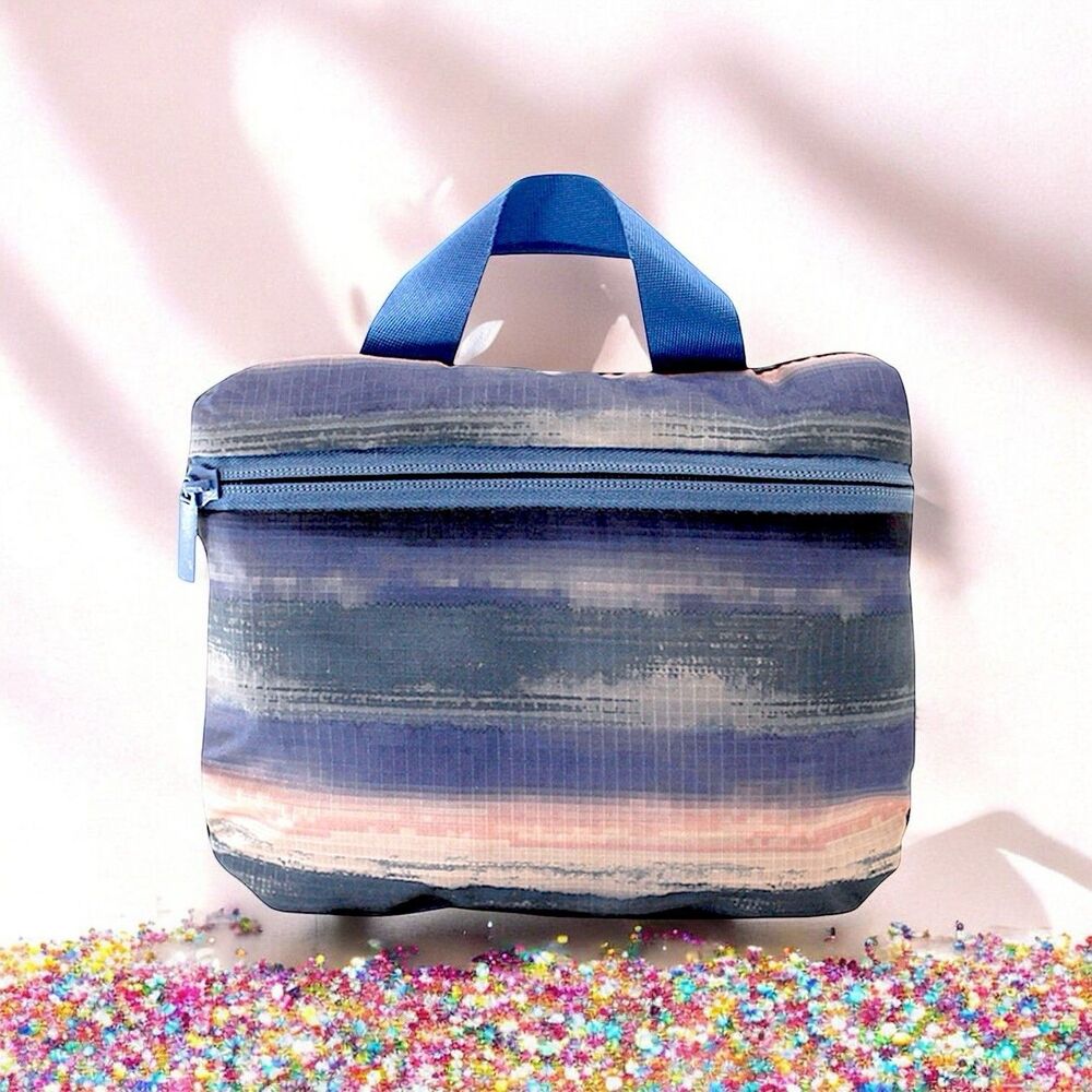 MYTAGALONGS Folding Duffle Bag in Navy Brand New With Tags